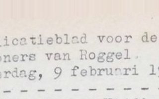 Roggels Blaadje februari 1957